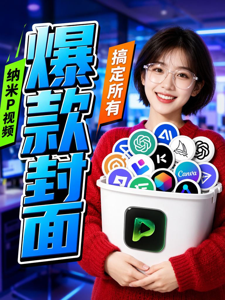B站爆款封面 AI图片模板效果预览