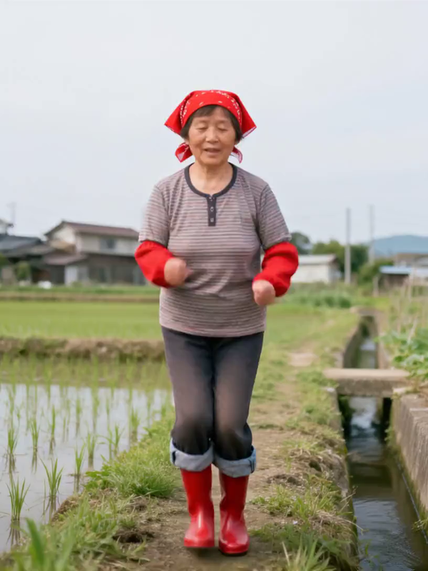 田埂好运来 AI视频模板效果预览