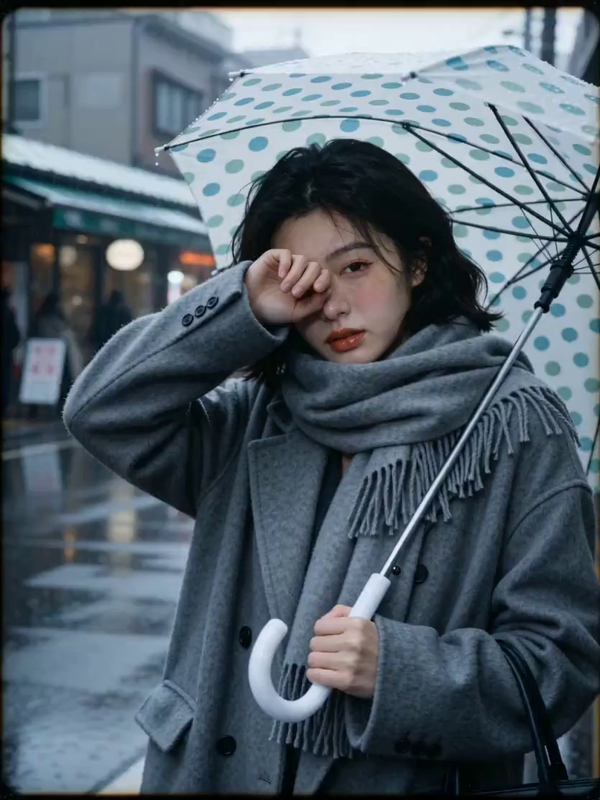 港风街拍大片 AI视频模板效果预览
