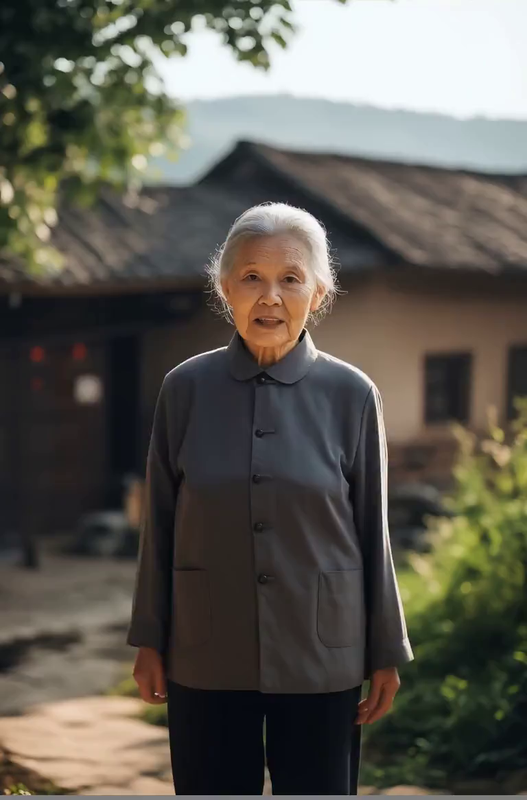 奶奶妩媚舞 AI视频模板效果预览