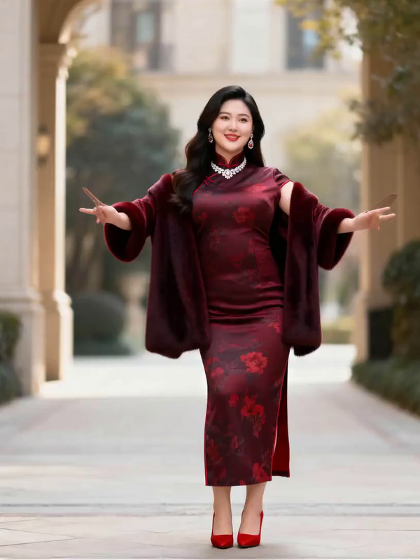 桃花朵朵 AI视频模板效果预览