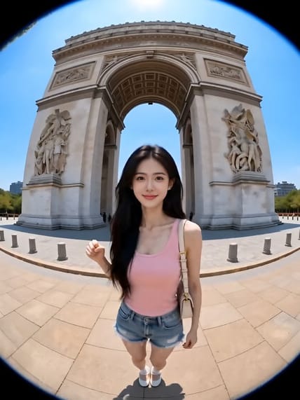 出拳玩转地球 AI视频模板效果预览
