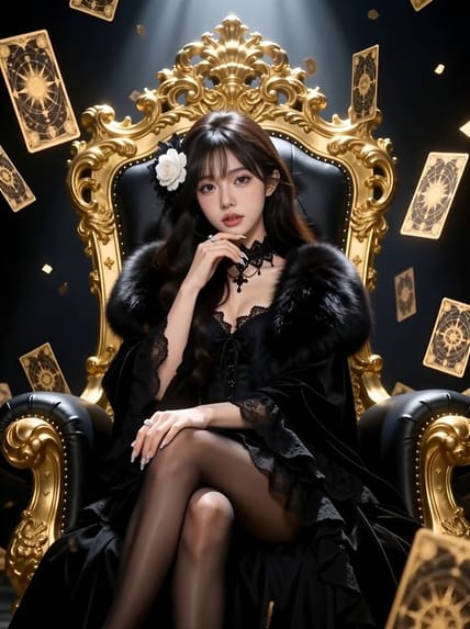 占星女王登场 AI视频模板效果预览
