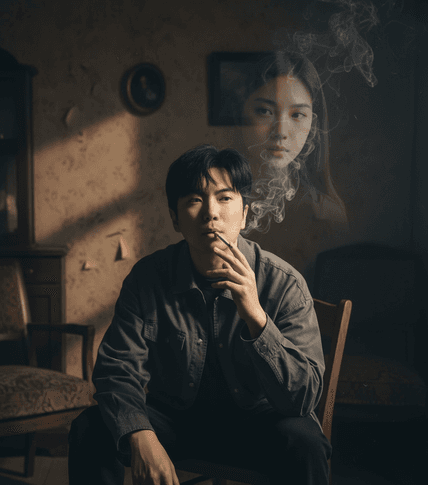 烟雾幻影 AI图片模板效果预览