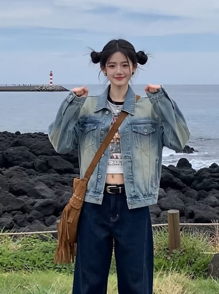 丝滑拍手旅途变装 AI视频模板效果预览