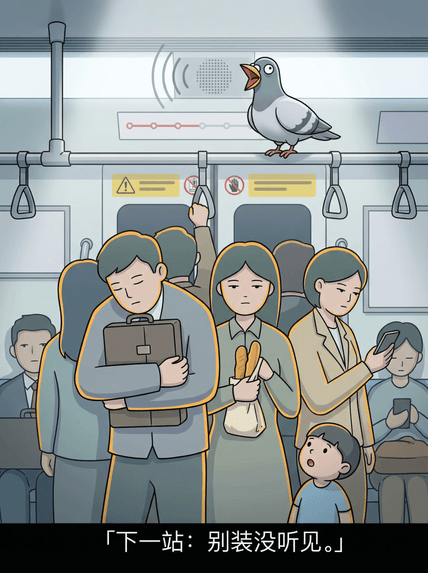 MG扁平叙事插画 AI图片模板效果预览