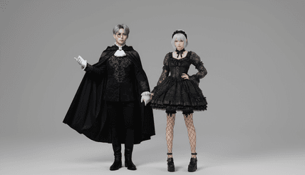 男女牵手做图三动作 AI图片模板效果预览