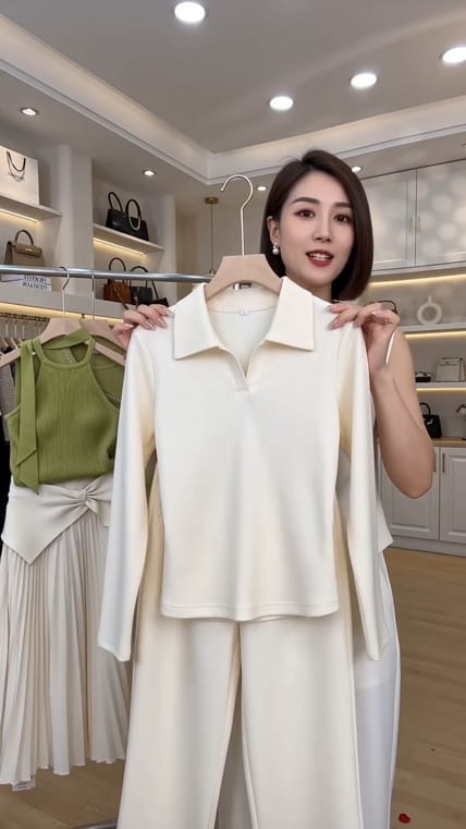 服饰直播演示 AI视频模板效果预览