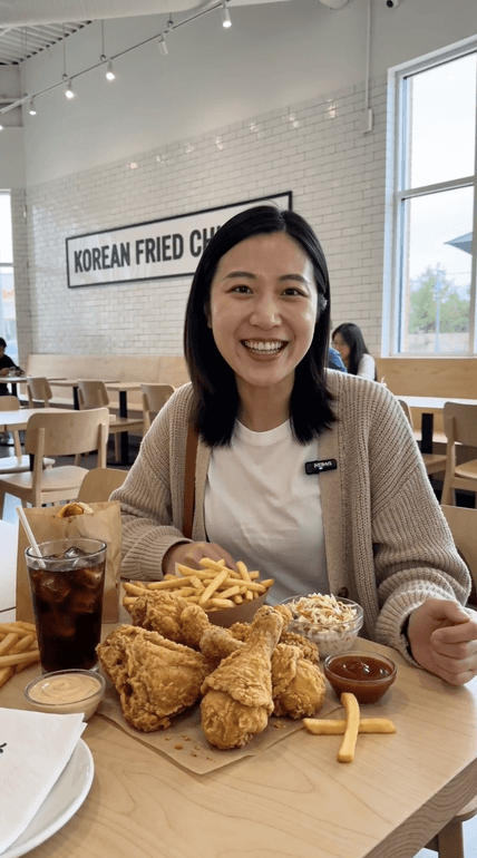 美食探店 AI视频模板效果预览