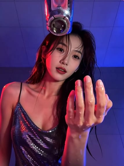 关水秒变女神 AI视频模板效果预览