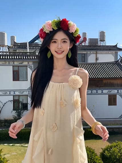 耳环变装奇遇 AI视频模板效果预览
