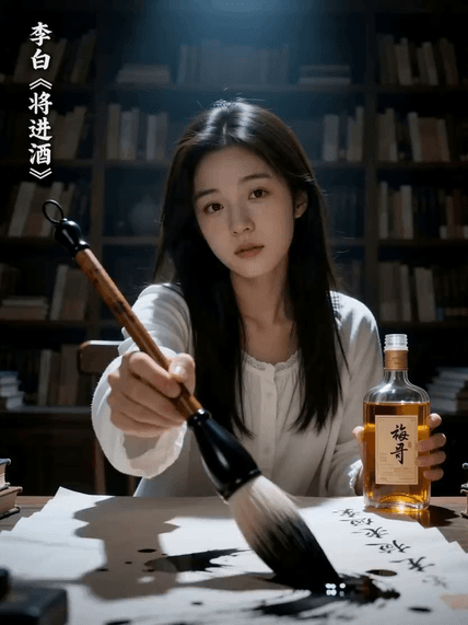 一饮入江湖 AI视频模板效果预览