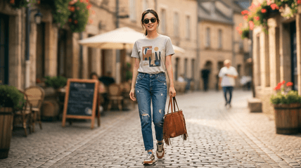 服装电商展示 AI图片模板效果预览