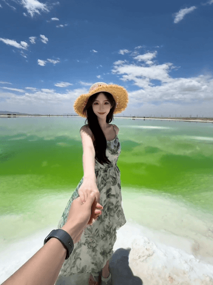 牵手跳舞一键转场 AI视频模板效果预览