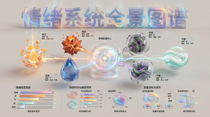 情绪全景图谱揭秘 AI图片模板效果预览