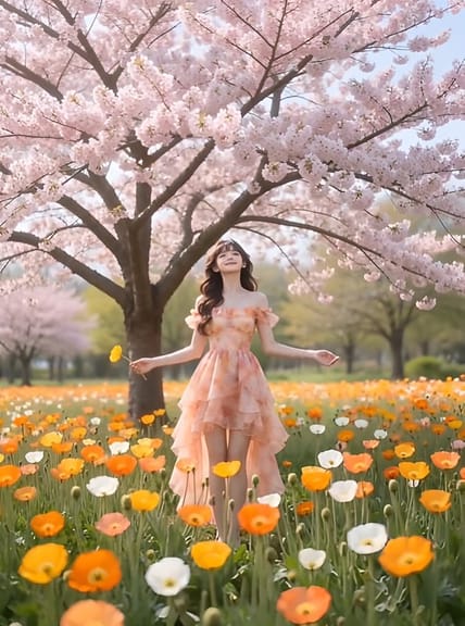 一笔扫出绝美转场 AI视频模板效果预览