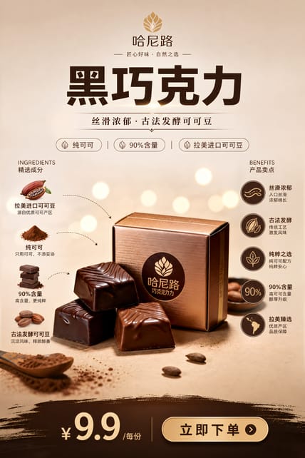 促销海报 AI图片模板效果预览