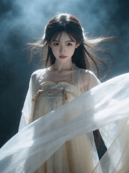 古风丝绸丝滑变装 AI视频模板效果预览