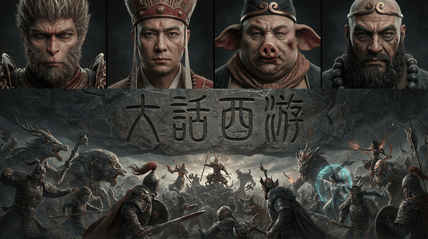中文海报 AI图片模板效果预览